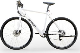 Rower elektryczny Sharp Hybrid E-Bike | 250 W | 21 " | White Glossy