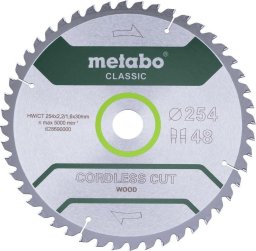 Metabo METABO PIŁA TARCZOWA HW/CT 254x30x48z    CORDLESS CUT WOOD CLASSIC