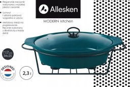 MODERN KITCHEN Naczynie Z Podgrzewaczem 2,3l 34x25xh17cm