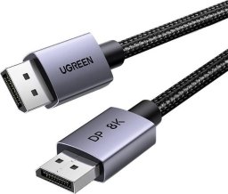 Kabel Ugreen DisplayPort - DisplayPort 3m czarny (UGR1847)