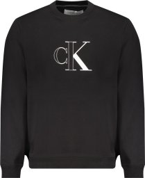  Calvin Klein CALVIN KLEIN MĘSKA BLUZA BEZ ZAMKU, CZARNA M