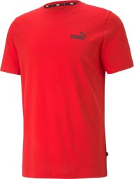  Puma Koszulka męska Puma ESS Small Logo Tee czerwona 586668 11 XL