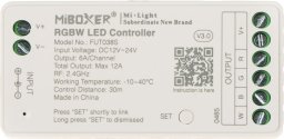 MiBoxer STEROWNIK OŚWIETLENIA LED FUT038S 2.4 GHz, RGBW 12... 24V DC MiBOXER / Mi-Light