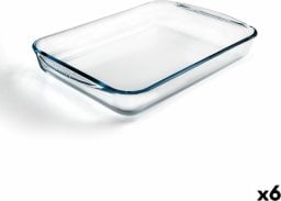 Pyrex Naczynie do Piekarnika Pyrex Classic Vidrio Przezroczysty Szkło Prostokątny 40 x 27 x 6 cm (6 Sztuk)