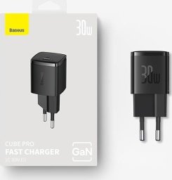 Ładowarka Adidas Ładowarka GaN Baseus 30W USB-C -Czarna