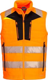  Portwest DX479 - Kamizelka softshell DX4 Hi-Vis - pomarańczowy-czarny M