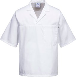  Portwest 2209 - Bluza piekarza z krótkimi rękawami  65% poliester 35% bawełna 3XL
