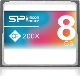 Karta Silicon Power 200x Compact Flash 8 GB (SP008GBCFC200V10)