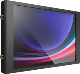 Stojak Compulocks Compulocks Galaxy Tab S9 Ultra 14.6" Apex Enclosure Wall Mount - Gehause - tragbare, freiliegende Front-/Ruckkamera und Sensoren - fur Tablett - verriegelbar - Metallrahmen - Schwarz - auf Bodenstativ montierbar - fur Samsung Galaxy Tab
