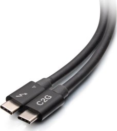 Kabel USB C2G C2G 6ft Thunderbolt 4 USB C Active Cable - USB C to USB C - 40Gbps - M/M - Thunderbolt-Kabel - 24 pin USB-C (M) zu 24 pin USB-C (M) - USB 3.2 / DisplayPort 2.1 / Thunderbolt 4 - 30 V - 1.83 m - USB-Stromversorgung (100 W), Support von 8K 60