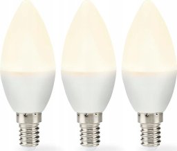 Nedis Nedis LBE14C352P3 energy-saving lamp Ciepłe białe 2700 K 4,9 W E14 F