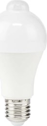 Nedis Nedis LBPE27A602 lampa LED Biały 3000 K 8,5 W E27 F