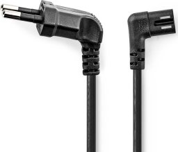 Kabel zasilający Nedis Nedis CEGL11055BK30 kabel zasilające Czarny 2 m CEE7/16 IEC 320