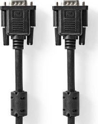 Kabel Nedis D-Sub (VGA) - D-Sub (VGA) 3m czarny (CCGL59000BK30)