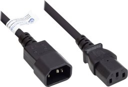 Kabel zasilający Alcasa Alcasa P1430-S010 kabel zasilające Czarny 1 m C14 panel C13 panel