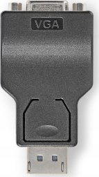 Adapter AV Nedis Nedis CCGB37935BK zmieniacz płci / kabli DisplayPort VGA (D-Sub) Czarny