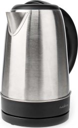 Czajnik Nedis Nedis KAWK340EAL czajnik elektryczny 1,7 l 2200 W Aluminium, Czarny