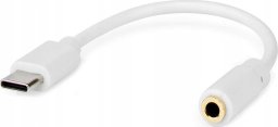 Adapter USB Nedis Nedis CCGB65950WT01 zmieniacz płci / kabli USB A 3.5mm Biały