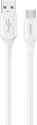 Kabel USB Dudao USB-A - microUSB 1.2 m Biały (6970379615690)