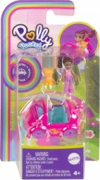 Figurka Mattel Figurki Polly Pocket Pollyville Autko Kotek Mattel