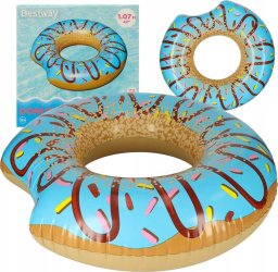 Bestway BESTWAY 36118 Kółko koło do pływania dmuchane donut niebieskie 107cm max100kg
