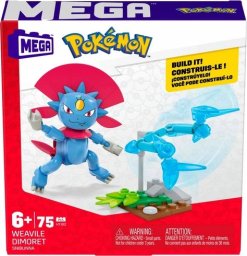  Mattel Mega Construx Weavile Dimoret 75el. GDW29 HTJ02 - zestaw Pokemon