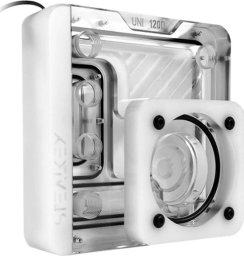 Stealkey Customs Stealkey Customs SK-UNI 120D Distroplate - D5 PWM D-RGB - White Edition