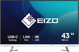 Monitor Eizo EIZO 108cm  (42,5") EV4340X-WT  16:09 4K 2xHDMI+DP+USB-C IPS