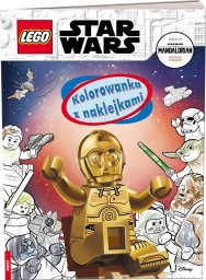 Ameet Kolorowanka z naklejkami. LEGO Star Wars. NA-6303