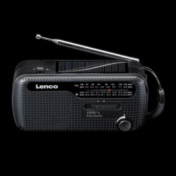 Radio Lenco Lenco MCR-113 Notfall-Radio Kurbel/Solar/Akku schwarz