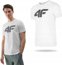  4f KOSZULKA MĘSKA BAWEŁNIANA T-SHIRT SPORTOWY 4F M1155  r L