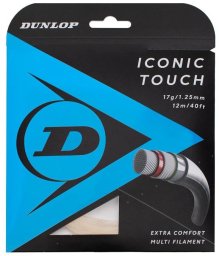 Dunlop Strings for tennis racket DUNLOP Iconic Touch 17G/1.30mm/12m Multifilament Natural