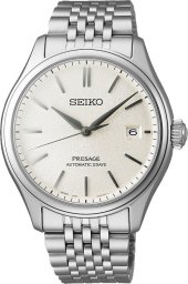 Zegarek Seiko Zegarek męski Seiko SPB463J1 srebrny