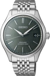 Zegarek Seiko Zegarek męski Seiko SPB465J1 srebrny