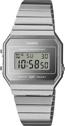 Zegarek Casio Vintage Zegarek damski Casio A700WEV-7AEF srebrny