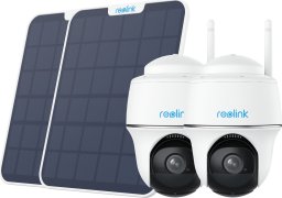 Kamera IP Reolink Reolink 2x B420 Battery-WiFi + 2x Solarpanel weiß