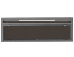 Okap Cata CATA | Hood | GCX 83 SD | Canopy | Energy efficiency class A | Plotis 83 cm | 750 m³/h | Touch Control | LED | Nerūdijantis plienas/Gray glass