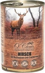  O’Canis Jeleń z kaszą gryczaną - mokra karma dla psa - 400 g