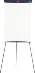 Flipchart Nobo Nobo Basic Steel Tripod Magnetic Flipchart Easel, Freestanding, Portrait, Steel, Silver, White, 680 mm, 680 mm