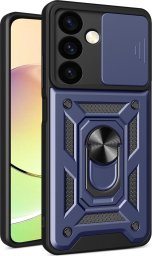 Hurtel Etui Hybrid Armor Camshield do Samsung Galaxy A25 pancerne z osłoną na aparat - niebieskie
