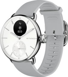 Smartwatch Withings Withings Scanwatch 2 - zegarek z funkcją EKG, pomiarem pulsu i SPO2 oraz mierzeniem aktywności fizycznej i snu (38mm, white)