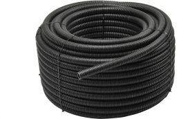 Akssj Rura elektroinstalacyjna karbowana AKS Zielonka 444049 RKGS20 750N z pilotem 50m czarna