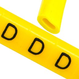Ergom Oznacznik przewodów OZ-0 D żółte 100szt