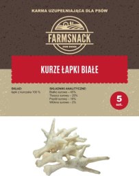  TRITON FarmSnack Kurze Łapki Białe 5szt