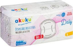  Akuku A0160 WKŁADKI LAKTACYJNE DAILY 60SZT