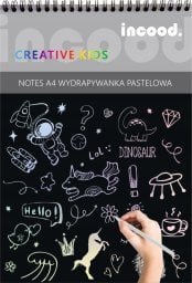  Incood Notes A4 wydrapywanka pastelowa