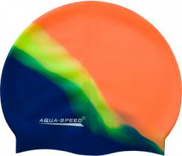  Aqua-Speed Czepek Silikon Bunt wielokolorowy (48944)