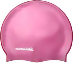  Aqua-Speed Czepek pływacki Mega 27 ciemny róż (48058)