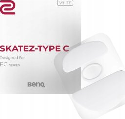 Ślizgacze BenQ BENQ Zowie skatez type c white mousefeet for ec series white teflon 0.6mm thickness