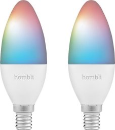 Avanca International BV Hombli smarte Glühbirne, 4,5W, E14, RGB, CCT, 1+1 Promo Pack